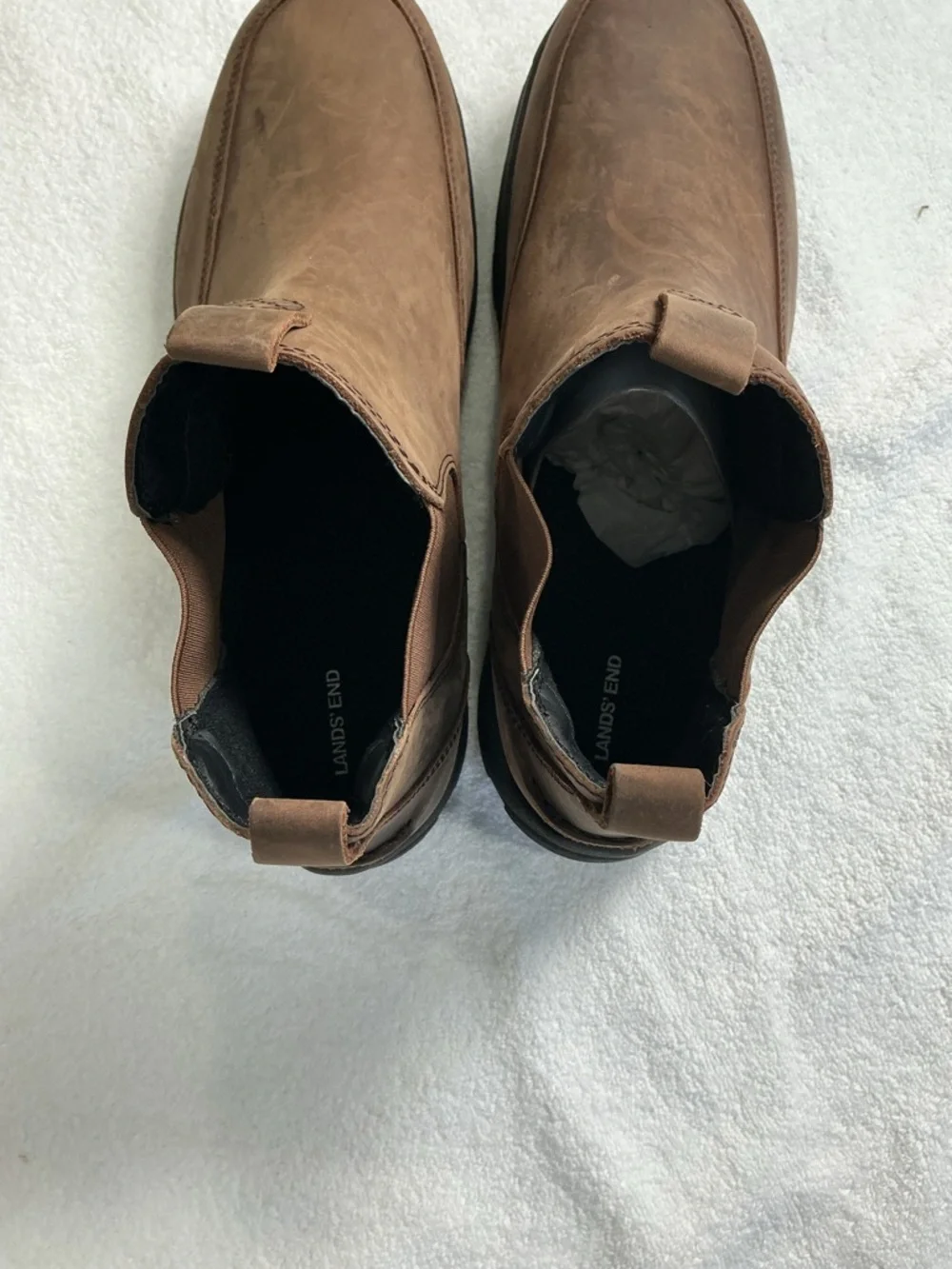 Lands' End Men's Brown Chukka Boots